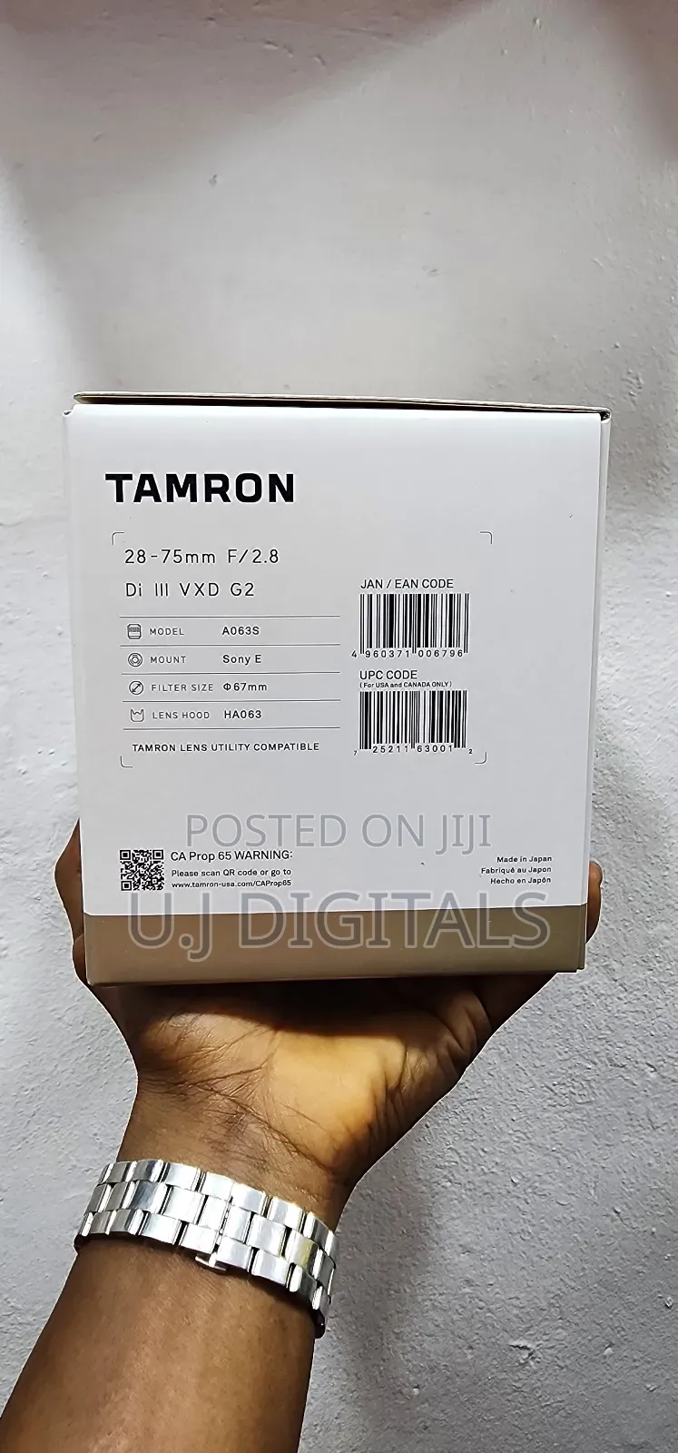 Tamron 28-75mm F/2.8 G2 For Sony