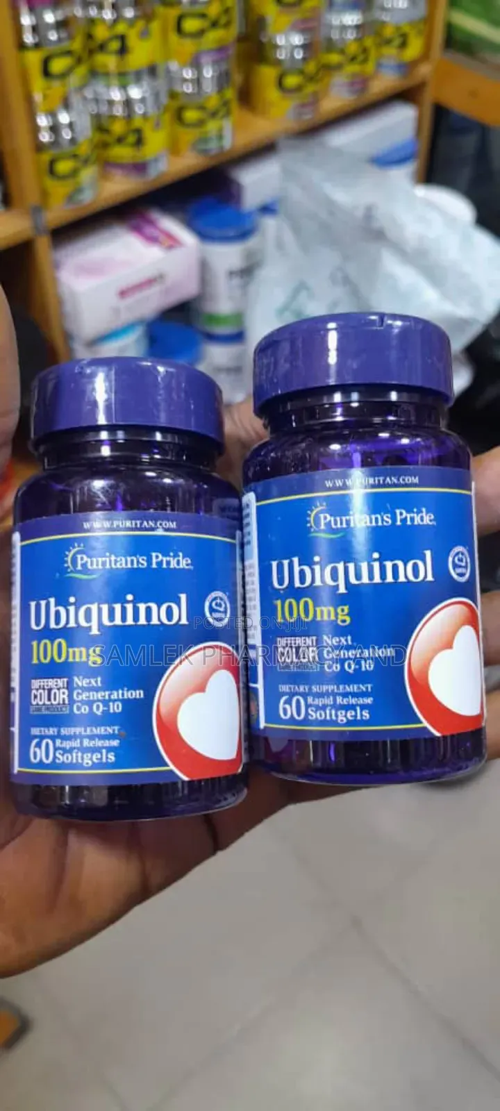 Puritan's Pride Ubiquinol 100 Mg, 60 Rapid Release Softgels