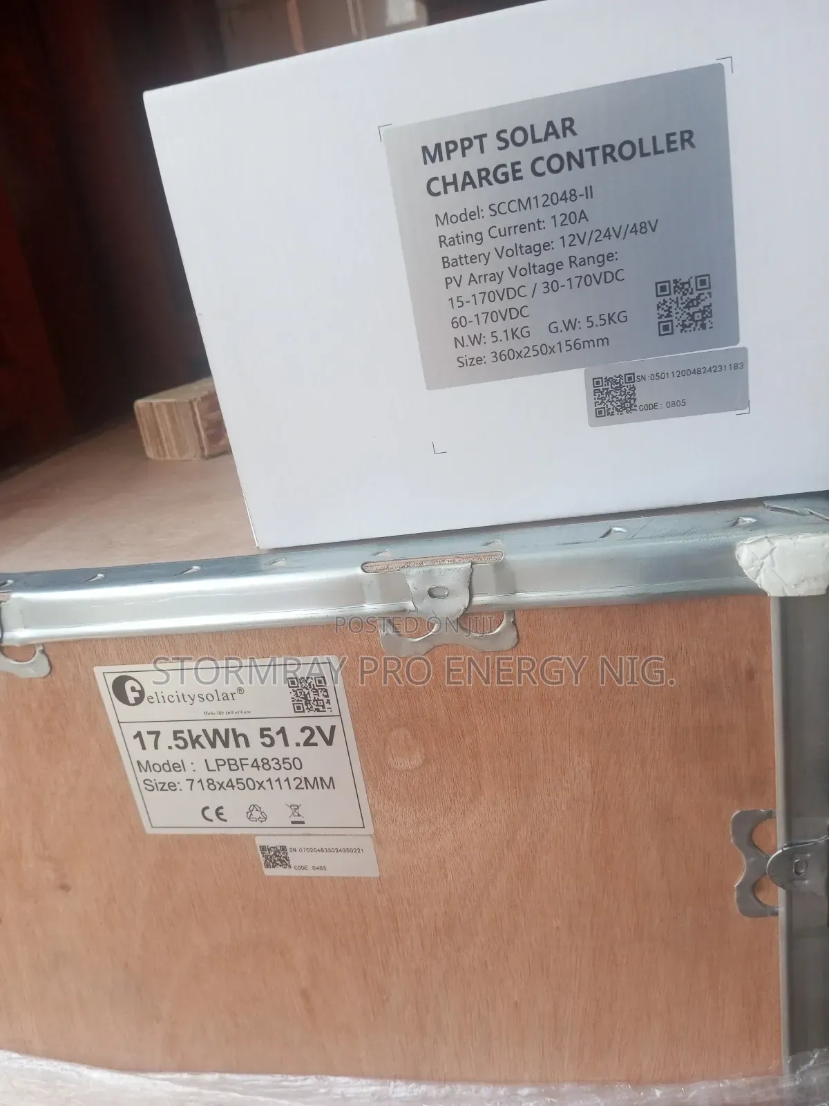 120A Felicity Charge Controller