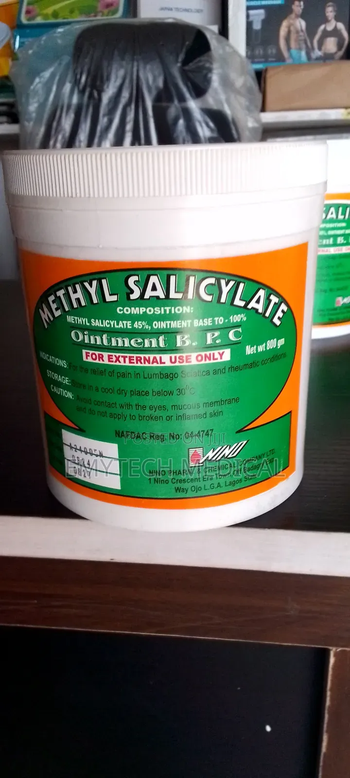 Methyl Salicylate Physiotherapy Ointment 800g