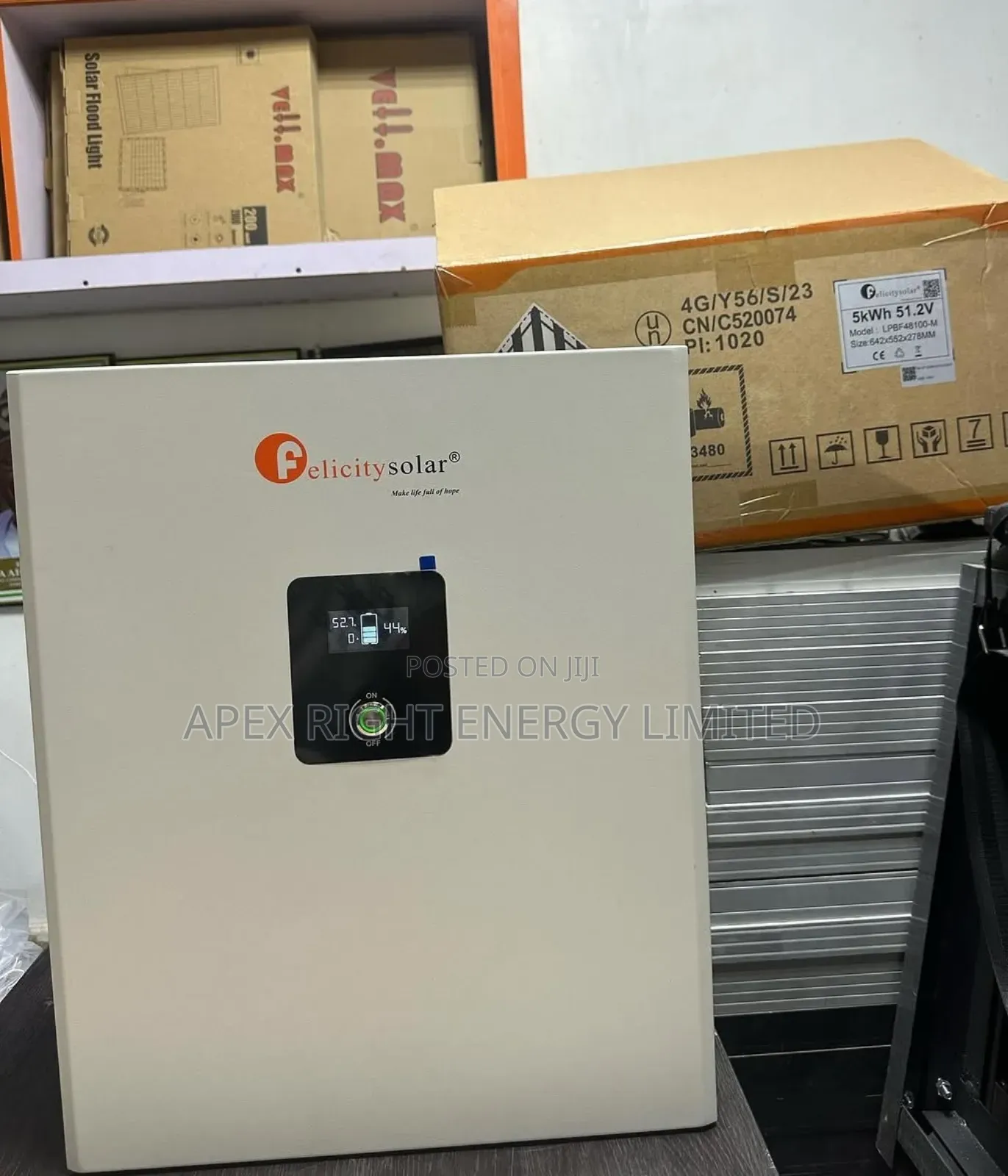 5kwh Felicity Lithium Ion Battery 48v/24v All Available