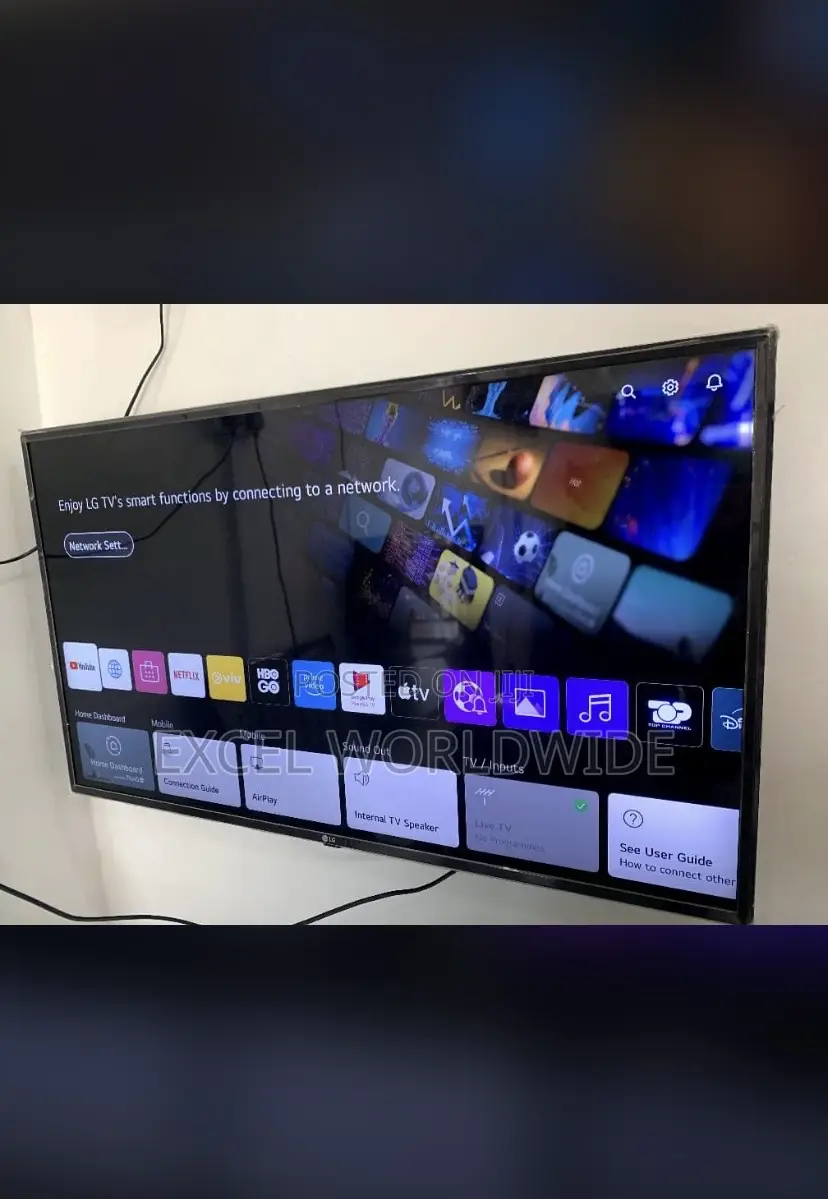 LG 43”UHD Smart Tv With Inbuilt Satellite Receiver