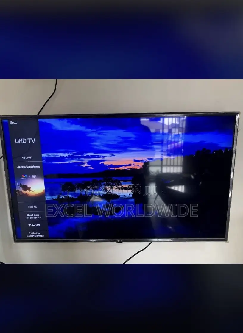LG 43”UHD Smart Tv With Inbuilt Satellite Receiver