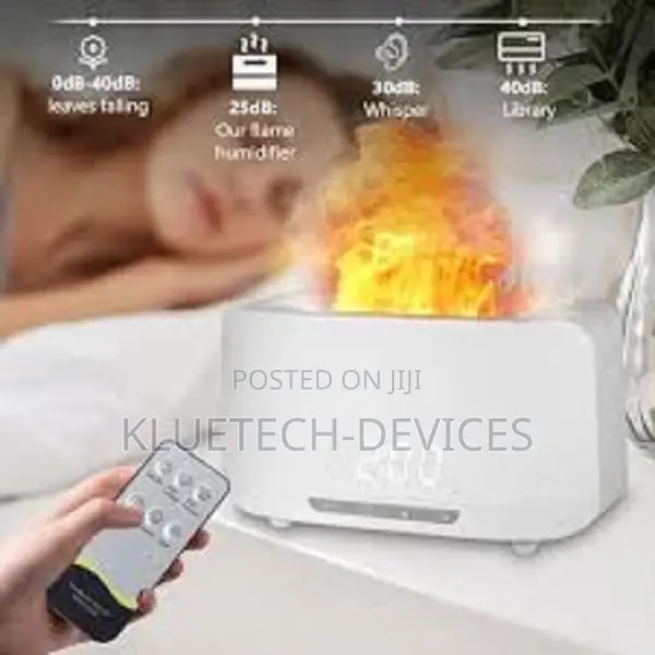 Flame Aroma Humidifier H115c + Bt Speaker