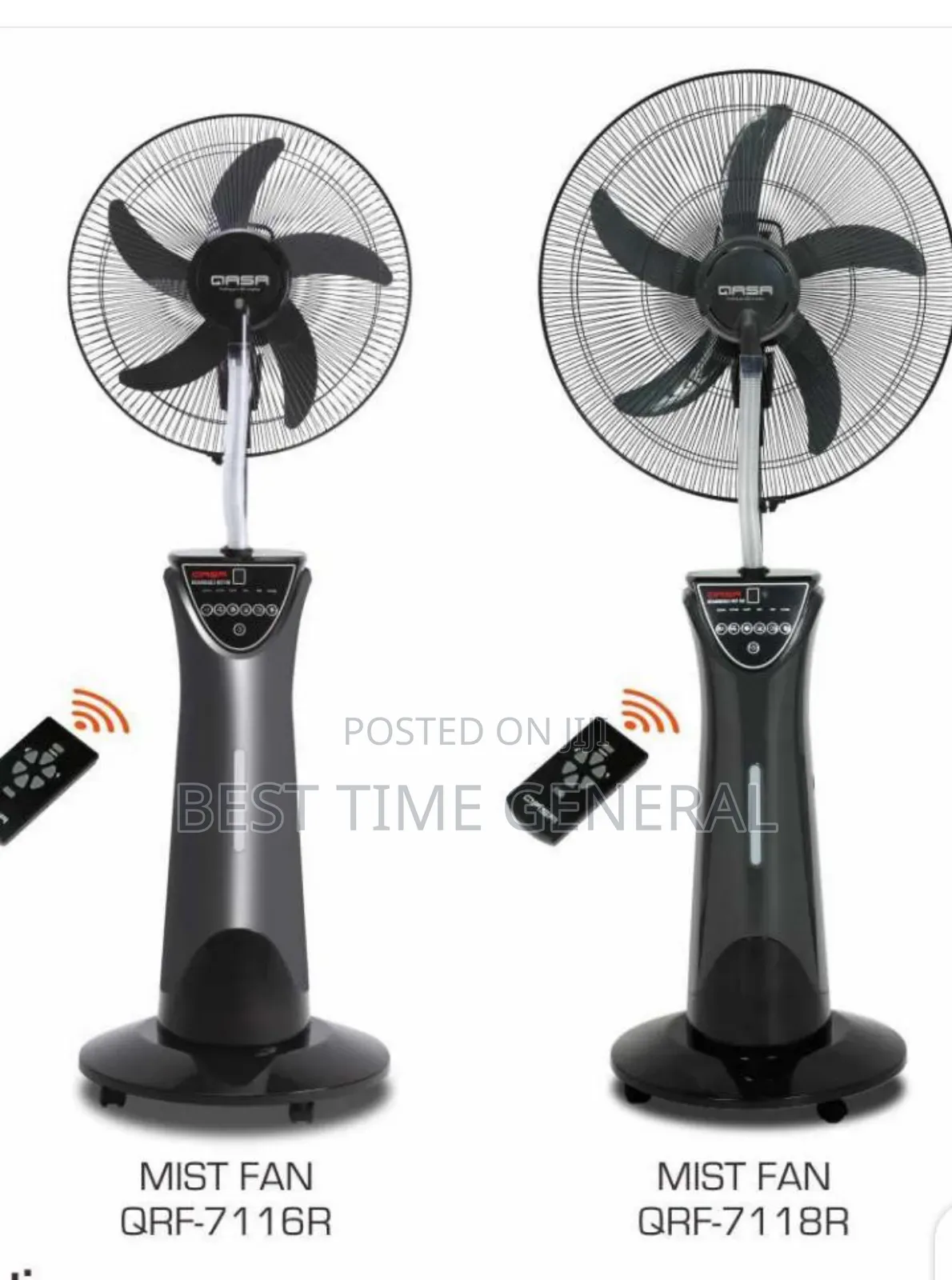 Luxury Rechargeable Mist Fan