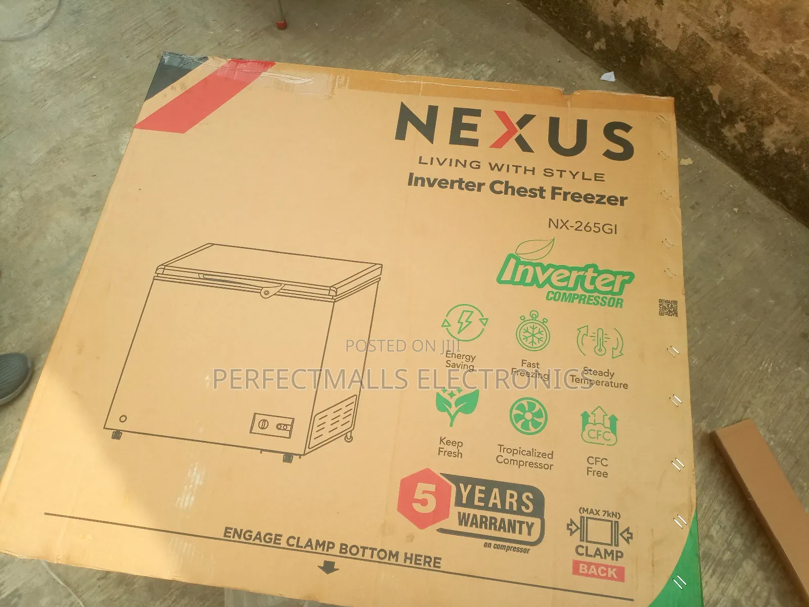 Nexus 200L Inverter Chest Freezer