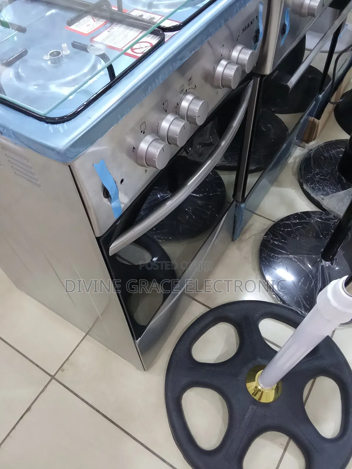 3+1 Maxi Gas Cooker 3 Burners