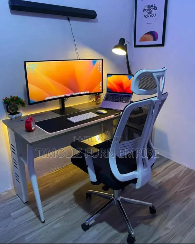 Contemporary Office Table and Chair