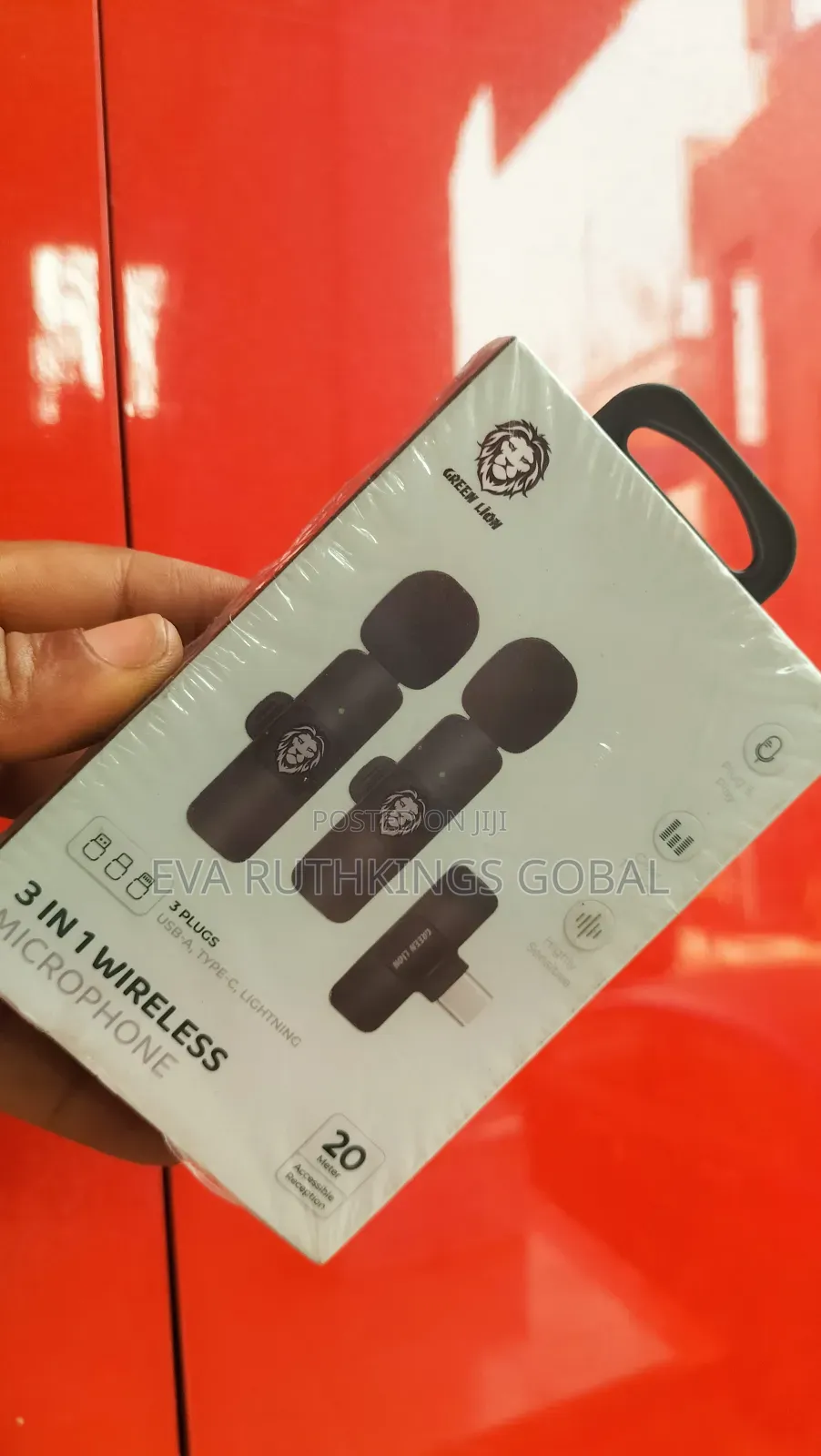 Green Lion Microphone