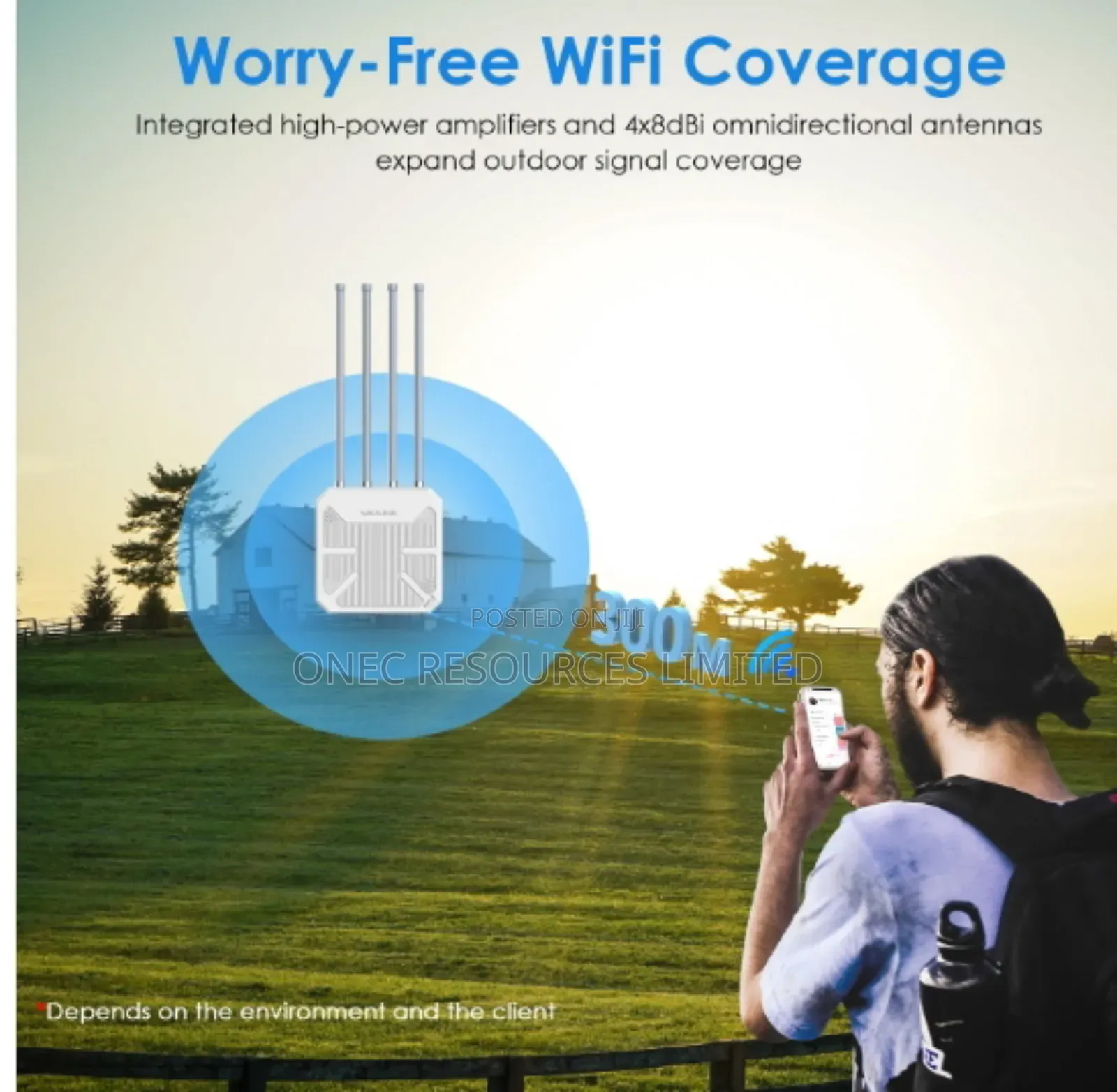 Wavlink Wifi6 Outdoor Dual Band 2.4g+5g Ax3000