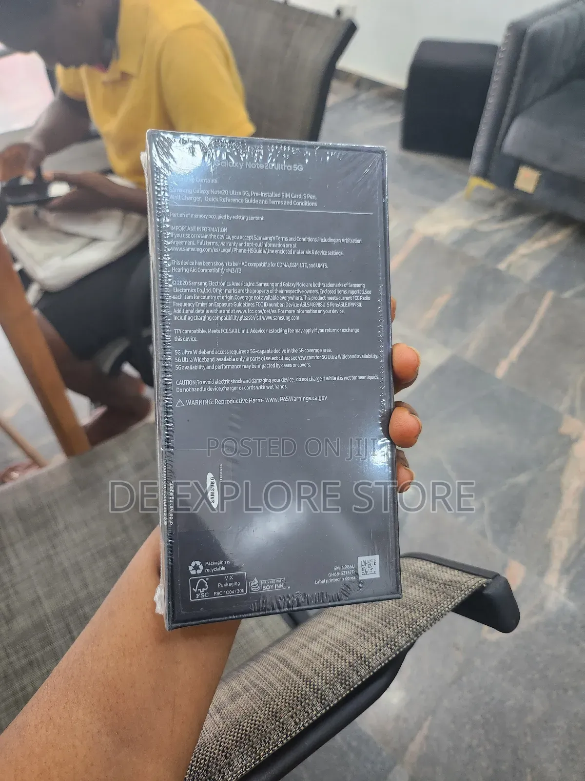 New Samsung Galaxy Note 20 Ultra 128 GB Black