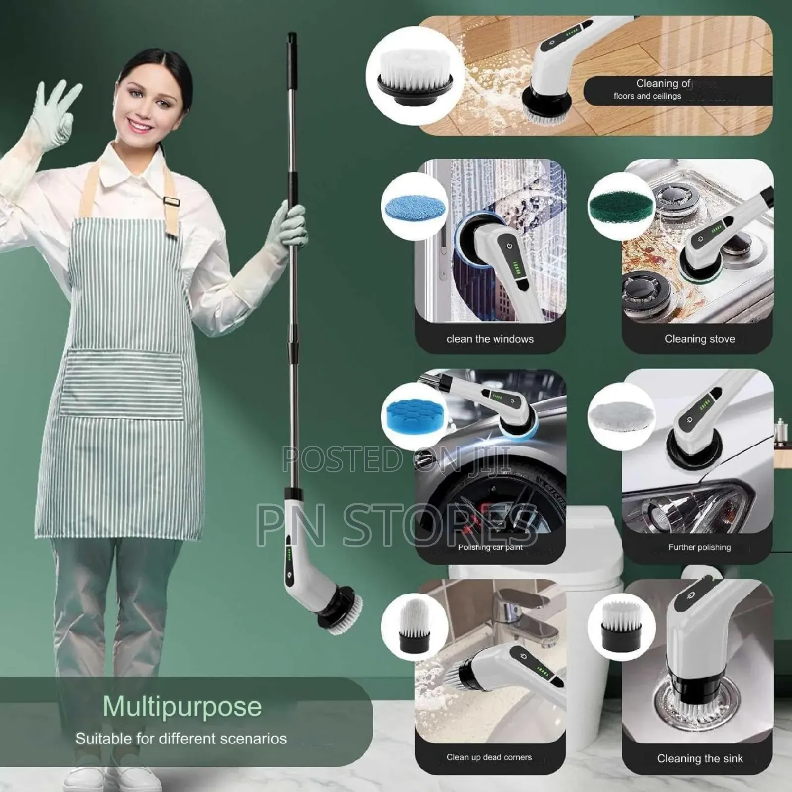 7 in 1 Electric Cleaning Brush