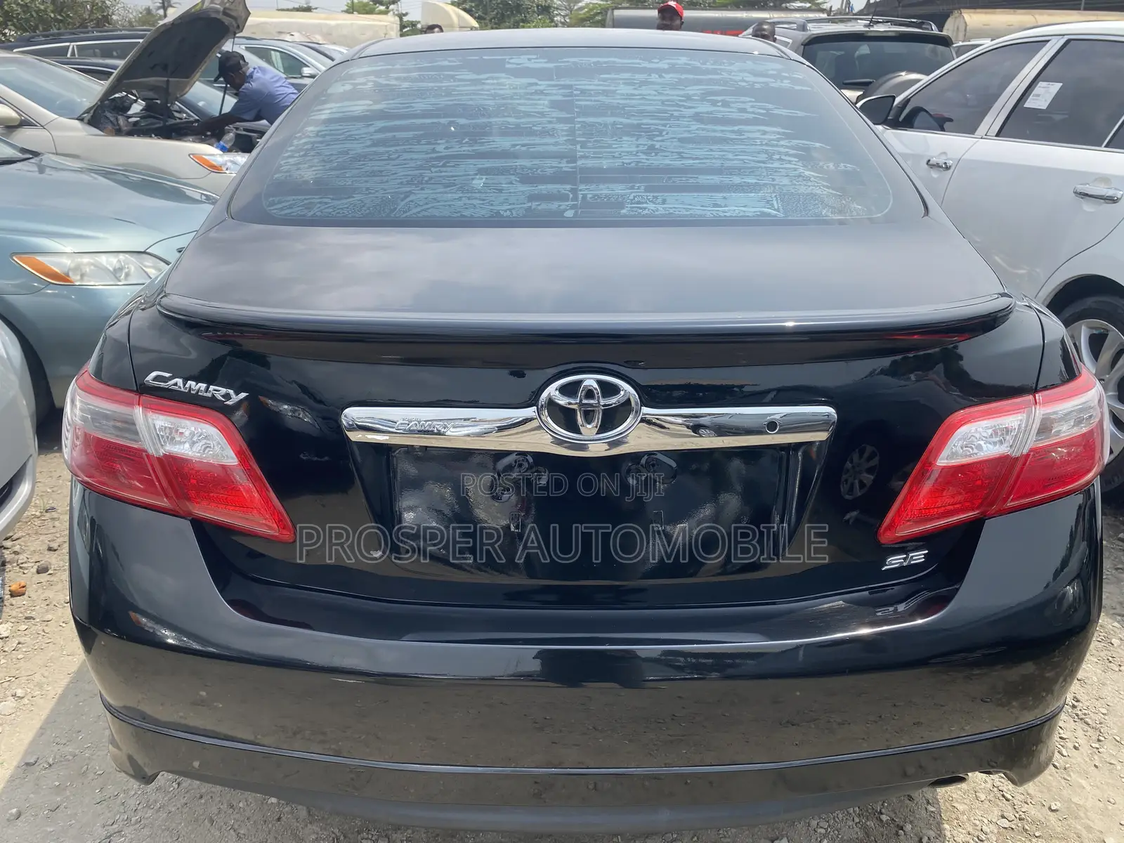 Toyota Camry SE 4dr Sedan (2.4L 4cyl 5A) 2008 Black