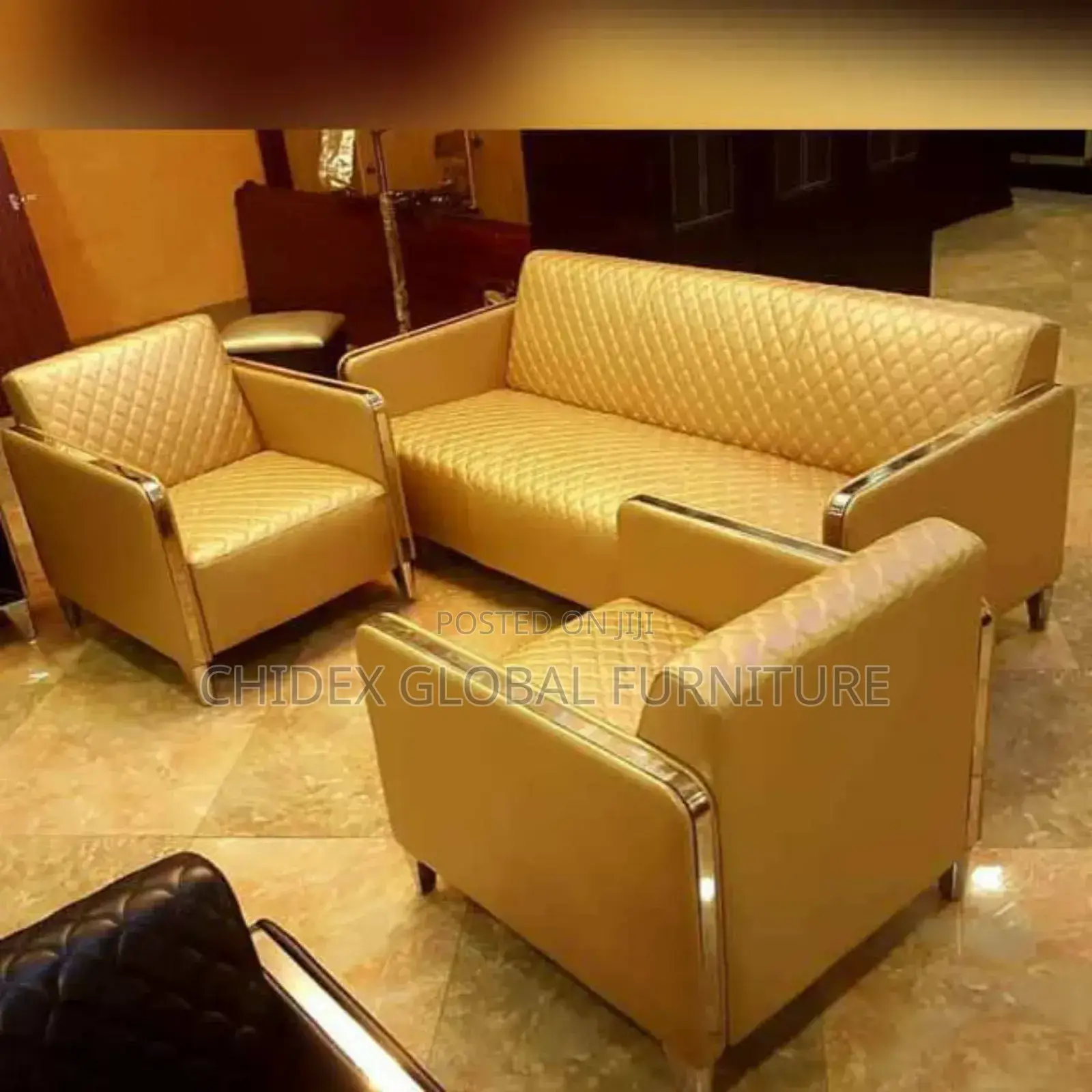 Simple Leather By5 Sofa