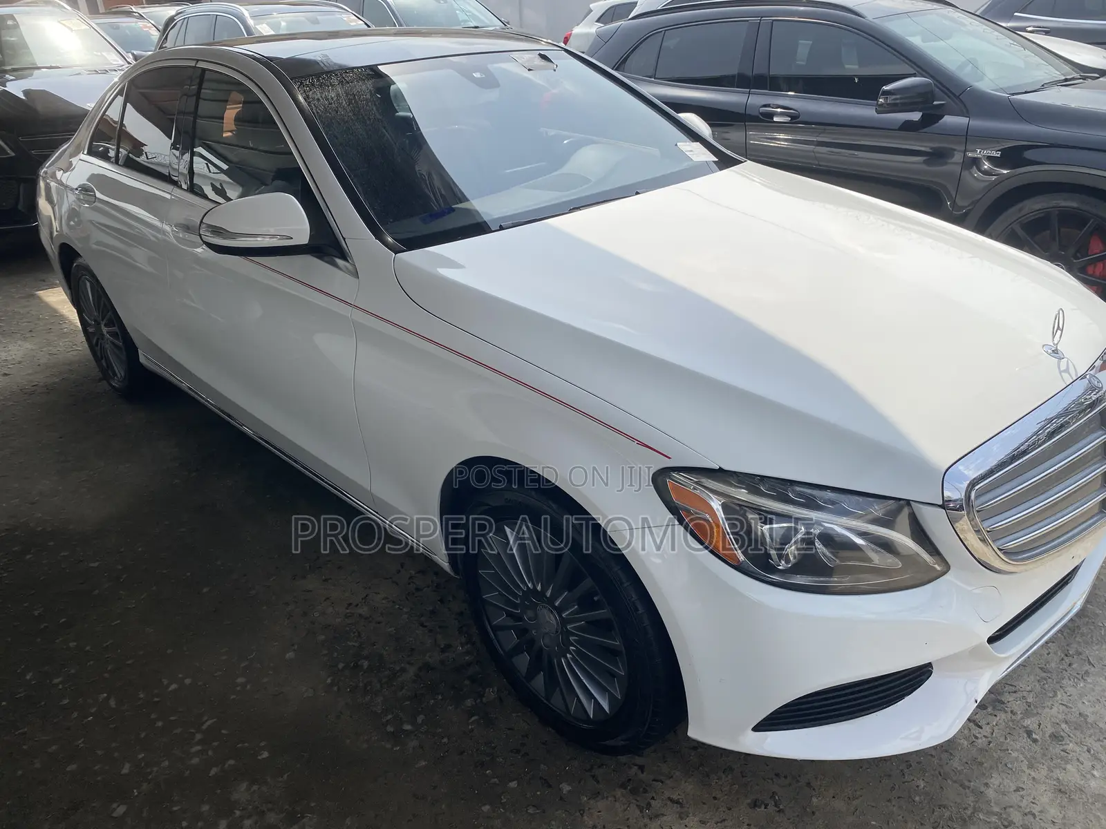 Mercedes-Benz C300 Sport 4dr AWD 4Matic Sedan (2.0L 4cyl 7A) 2015 White