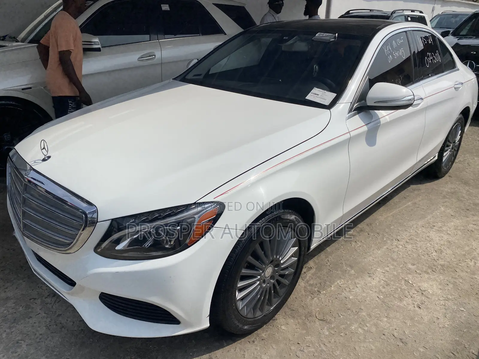 Mercedes-Benz C300 Sport 4dr AWD 4Matic Sedan (2.0L 4cyl 7A) 2015 White