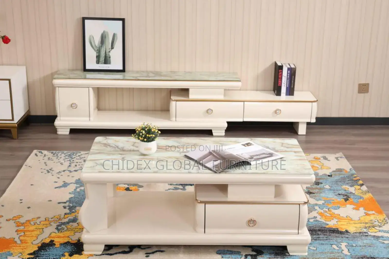 Set of Tv Stand With Center Table