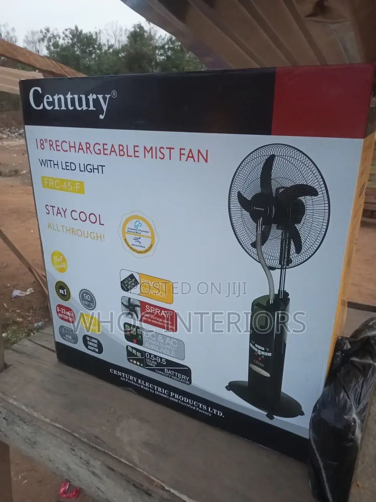 18 Inches Century Mist Fan