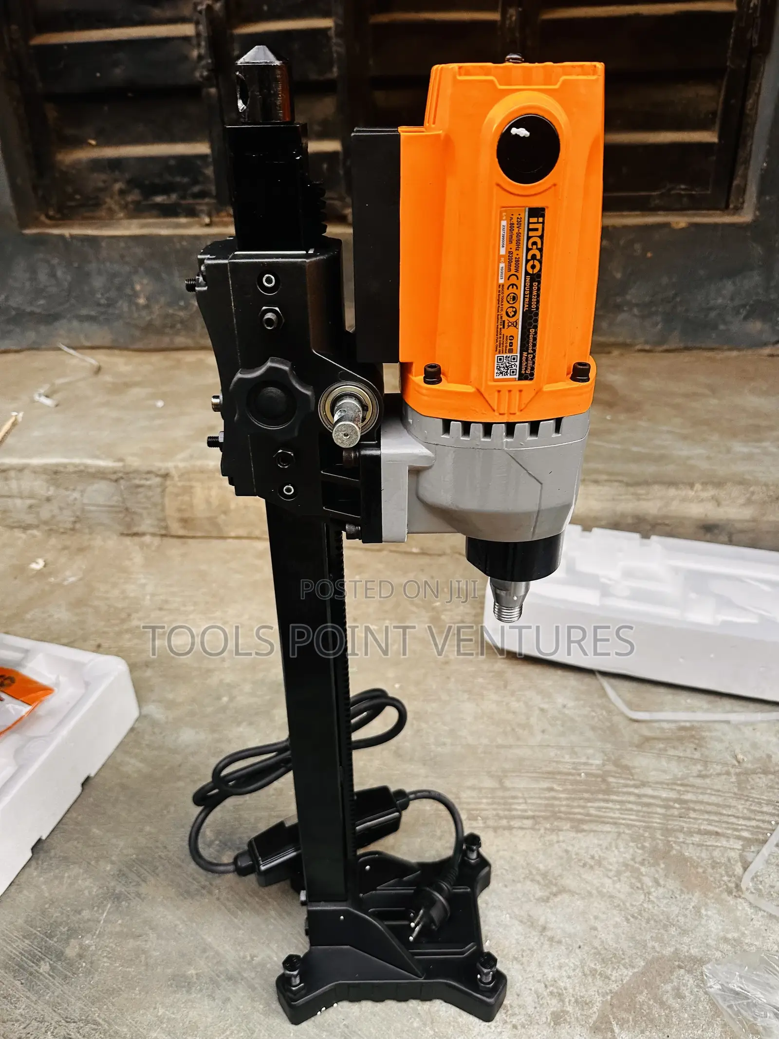 Industrial Diamond Drilling or Core Cutting Machine.