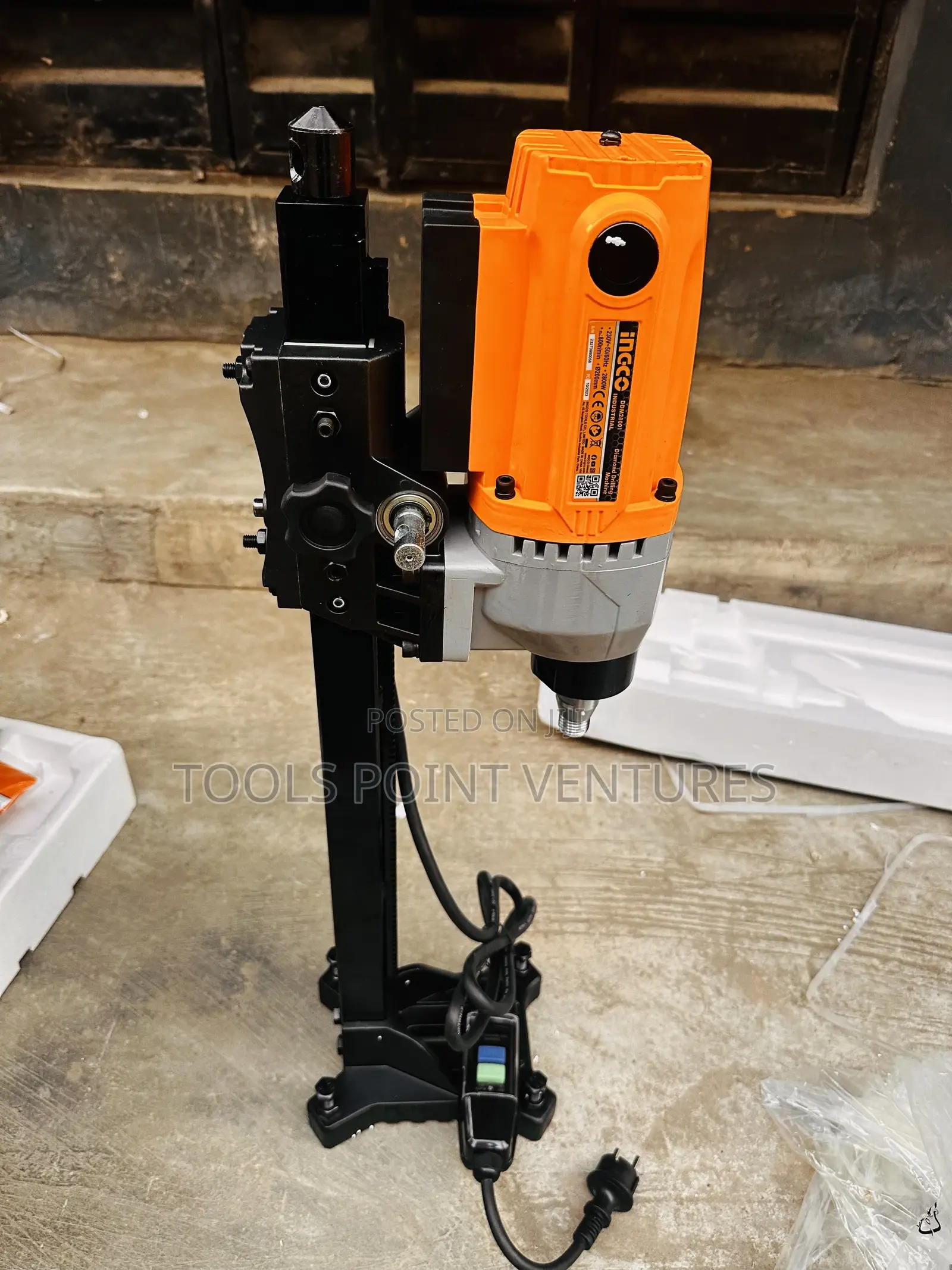 Industrial Diamond Drilling or Core Cutting Machine.