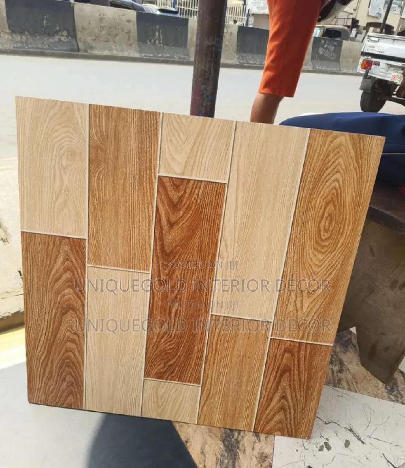 Bold Wooden Design Floor