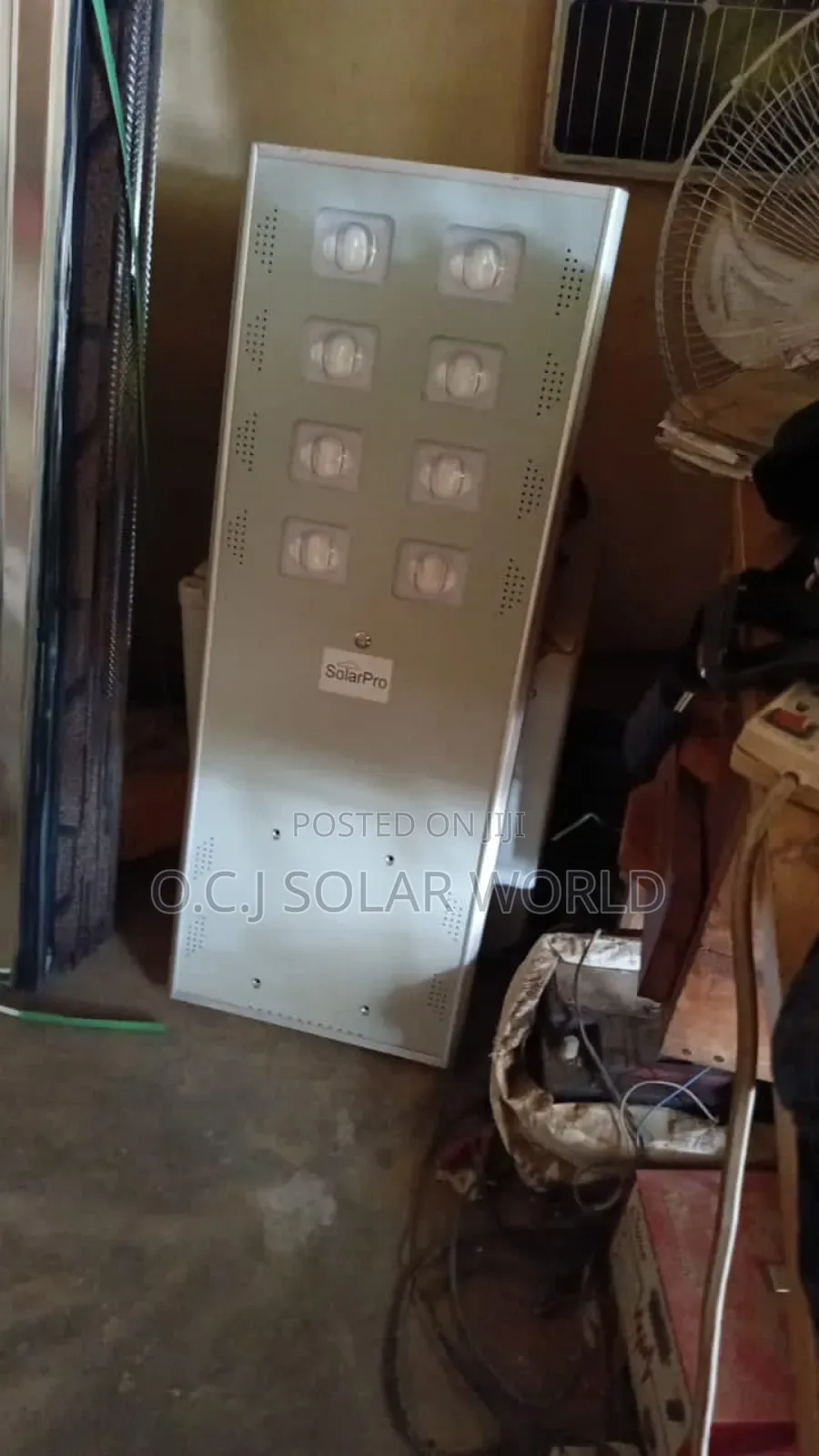 Solar Street Light 8 Eyes Industrial