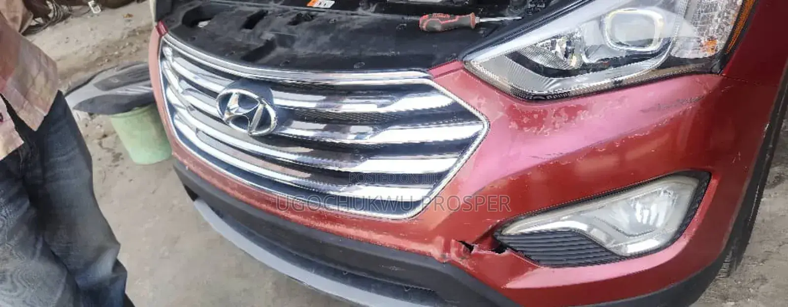 Complete Bumper for Hyundai Santa Fe 2014