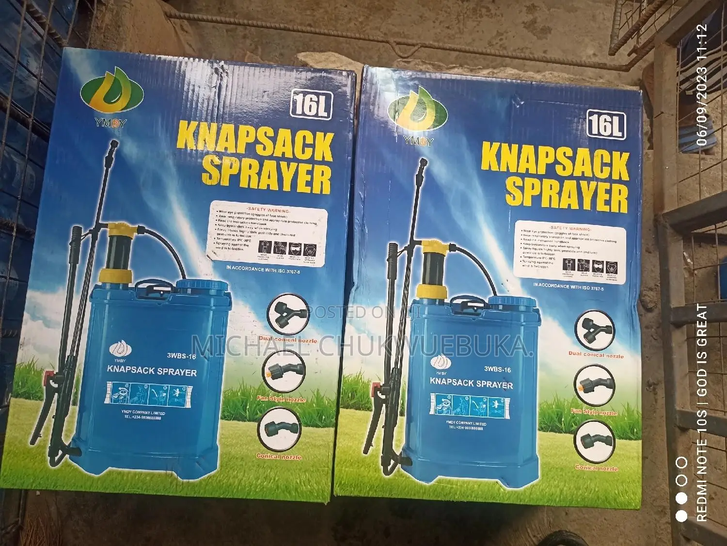 Knapsack Sprayer 16L