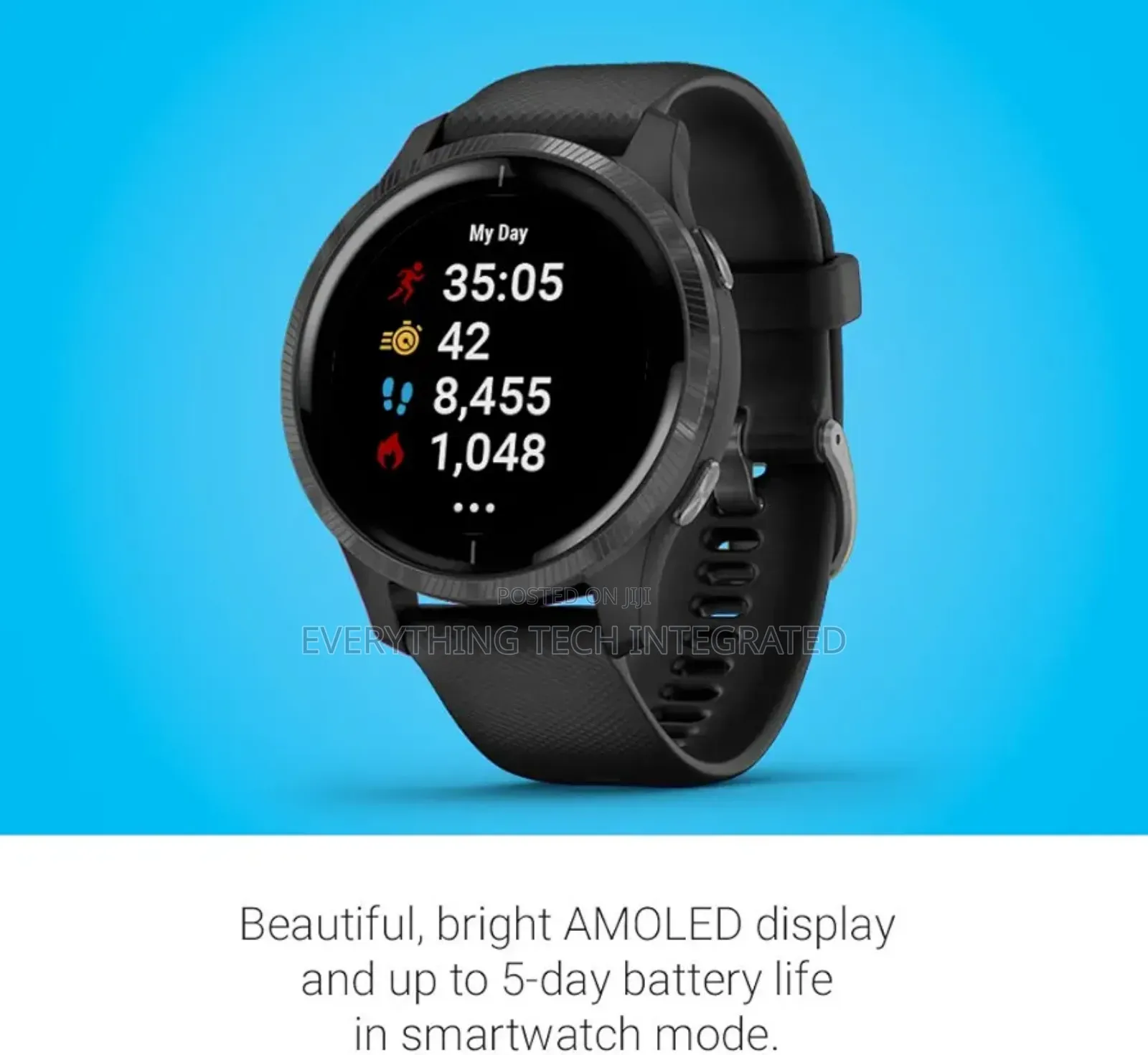 Garmin Venu, GPS Smartwatch With Bright Touchscreen Display,