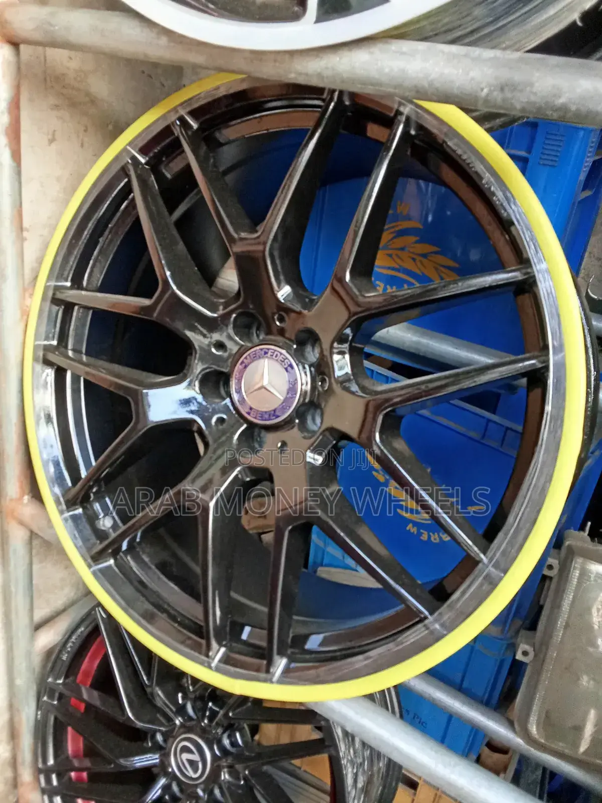 20 Inch Spoke Pure Black Wheels