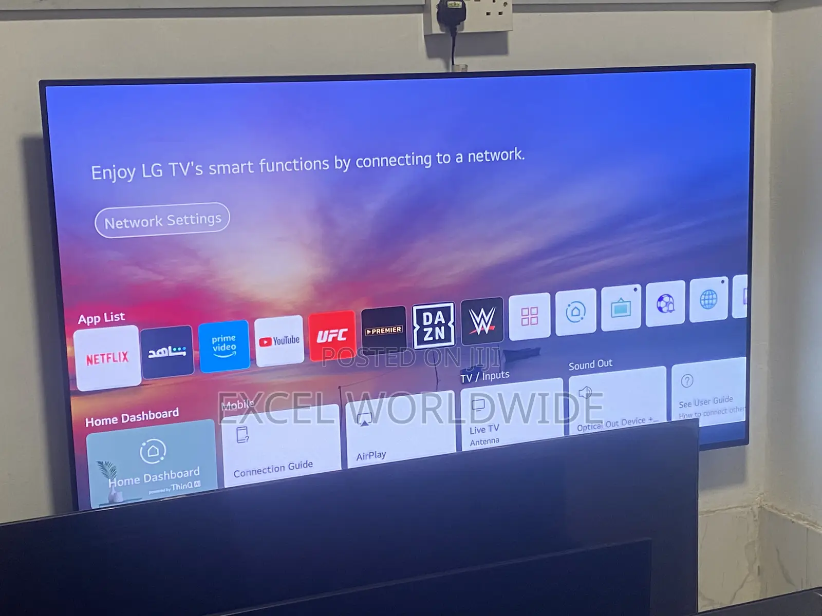 55” Lg Oled Smart Tv With Latest Webos Version a Series