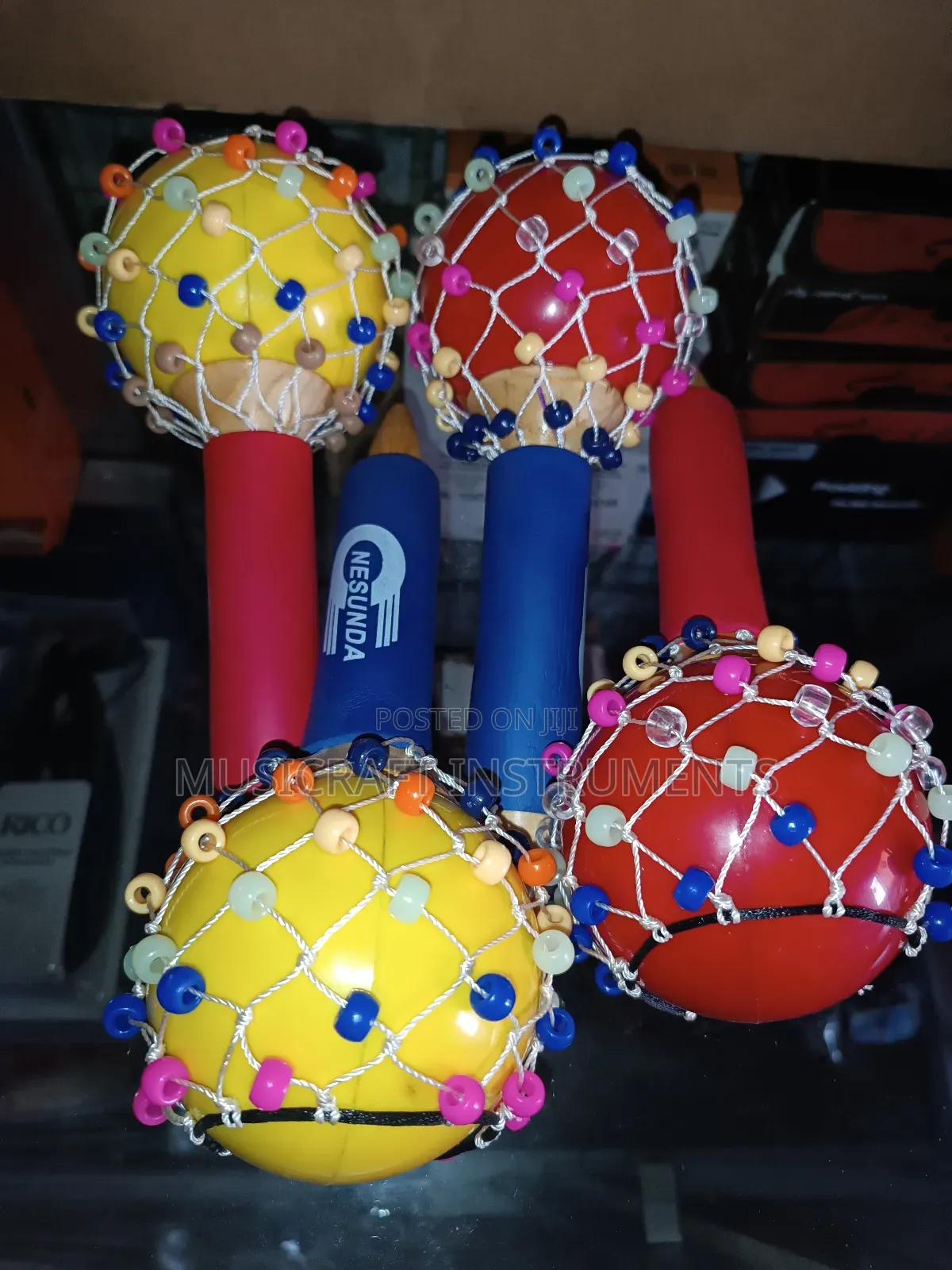 Beaded Maracas