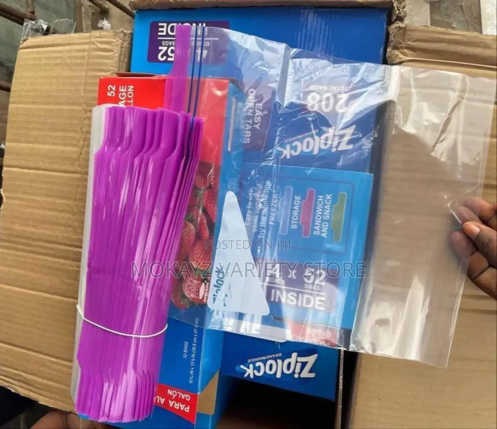 Ziplock Transparent Storage Bag