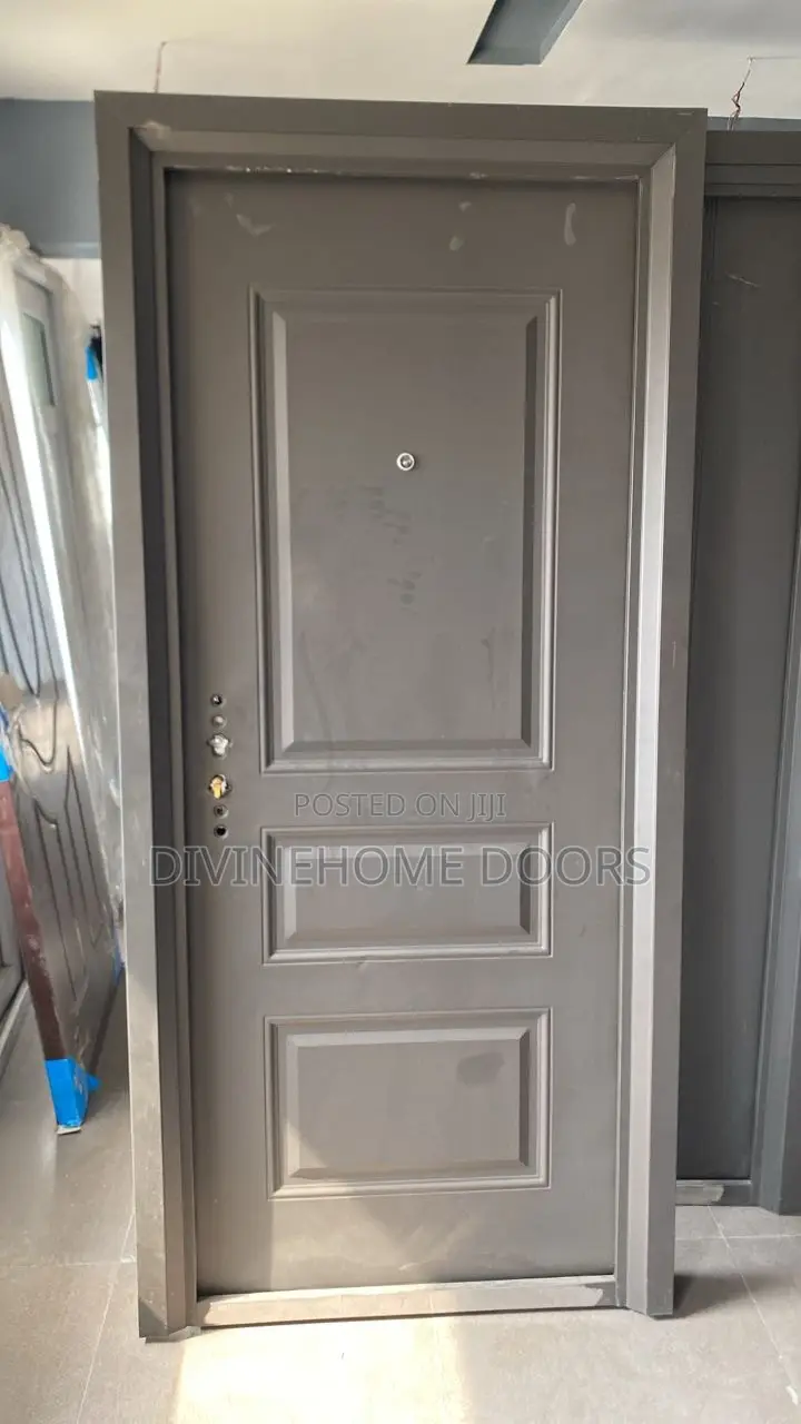 Gray Steel Door 70mm