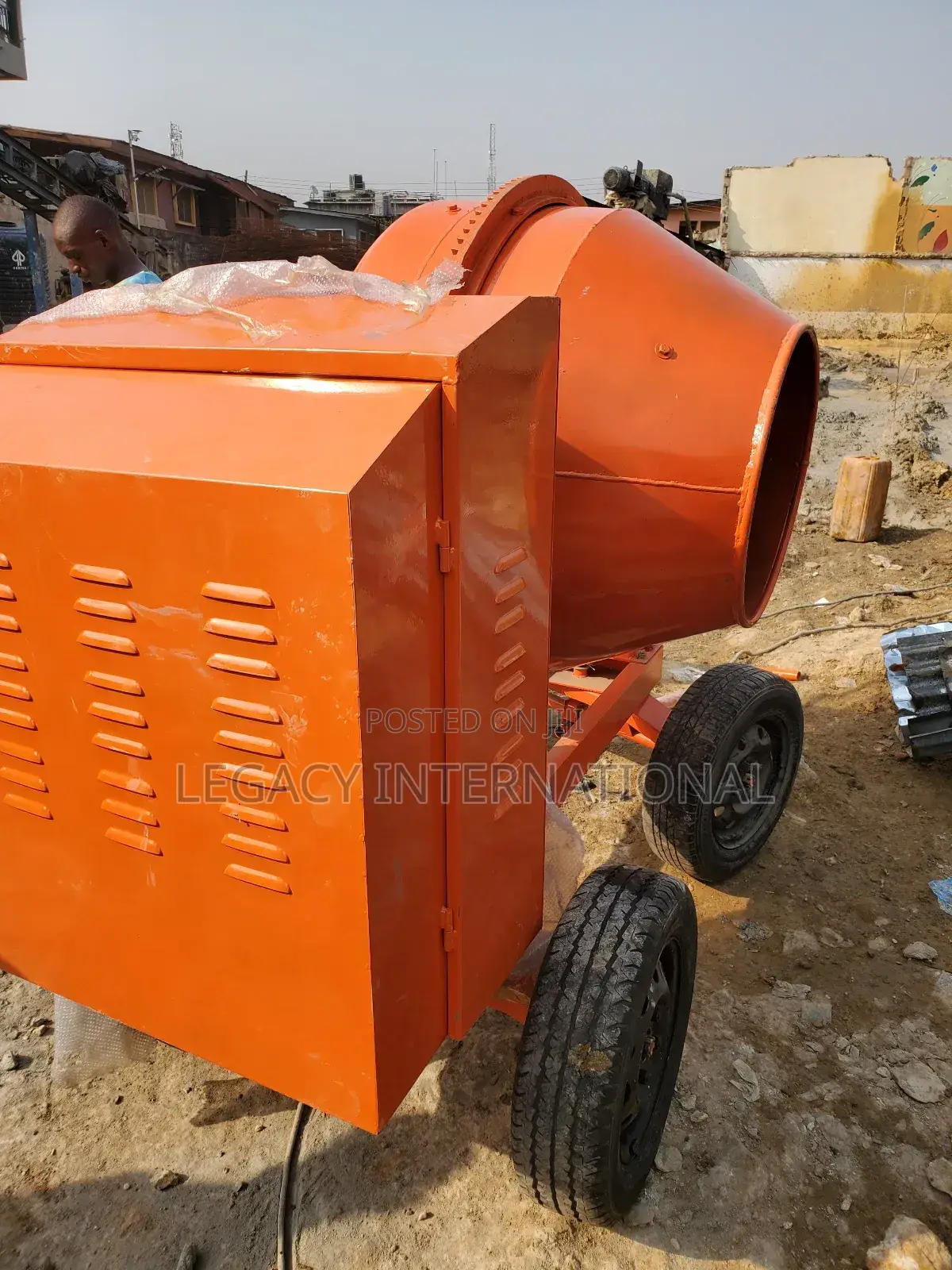Original Diesel Concrete Mixer 500L