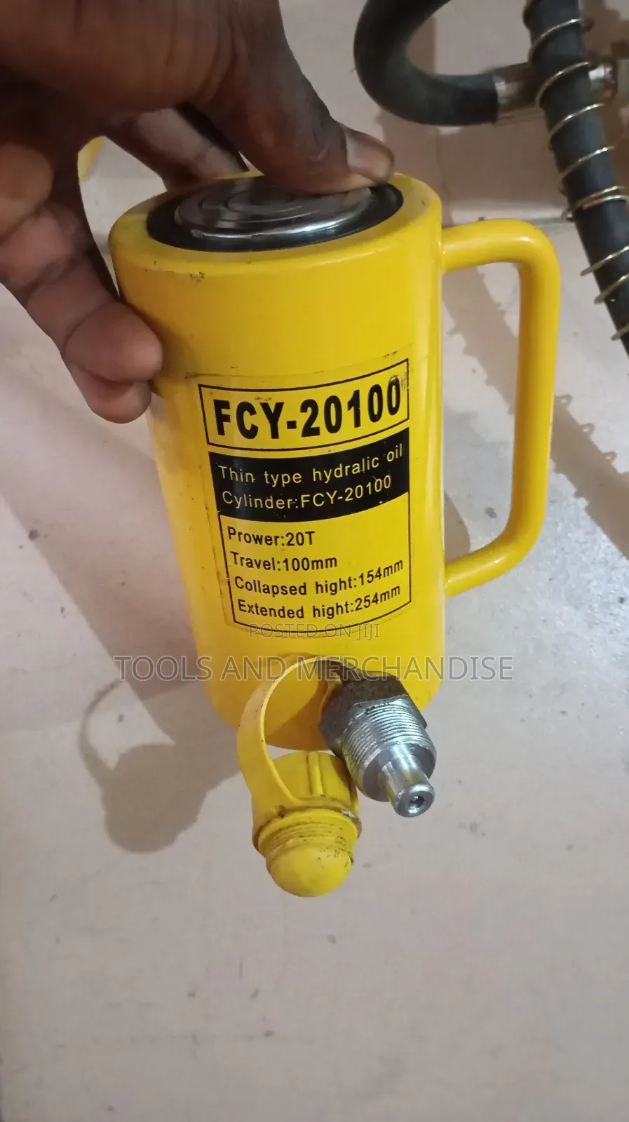 Hydraulic Cylinder Pump and Jack (20ton)
