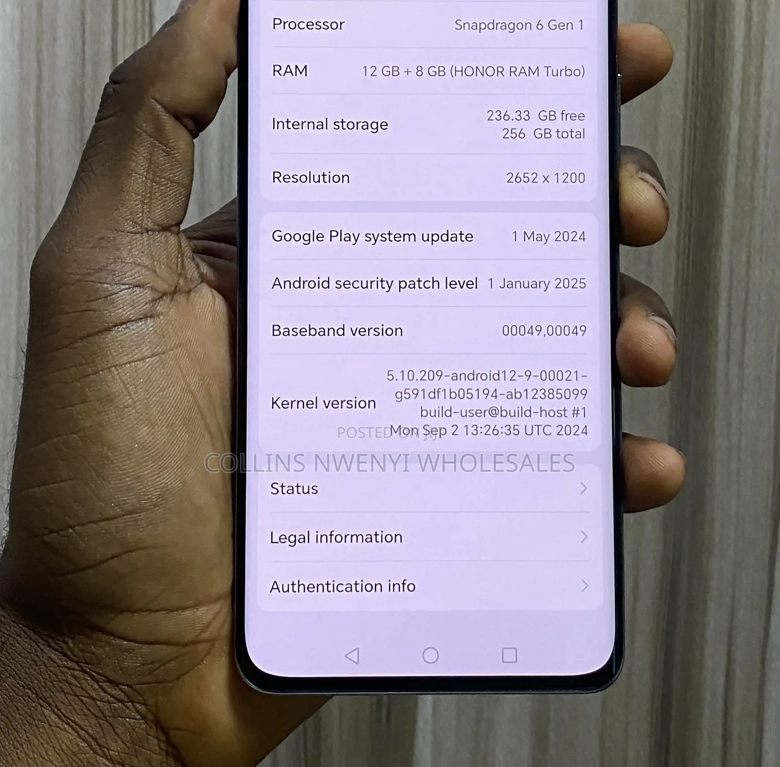 Honor X9b 5G 256 GB Orange