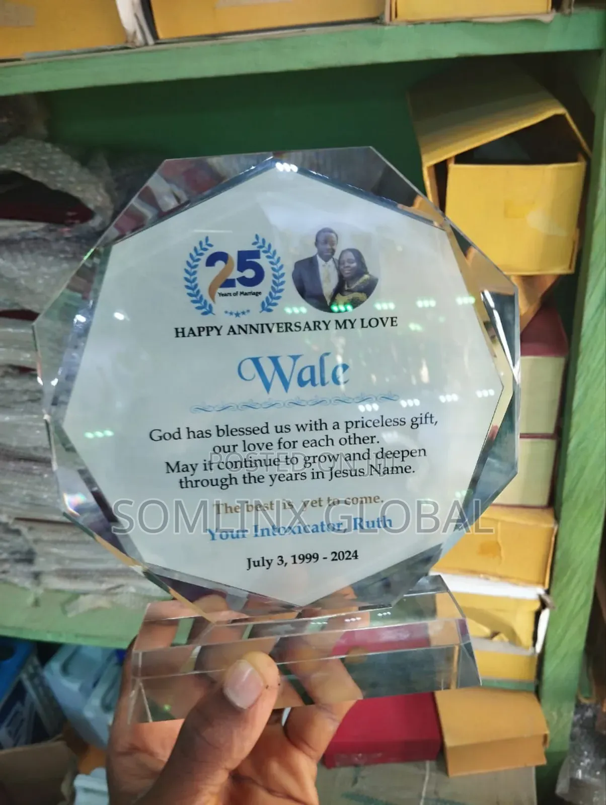 Crystal Plaque R3