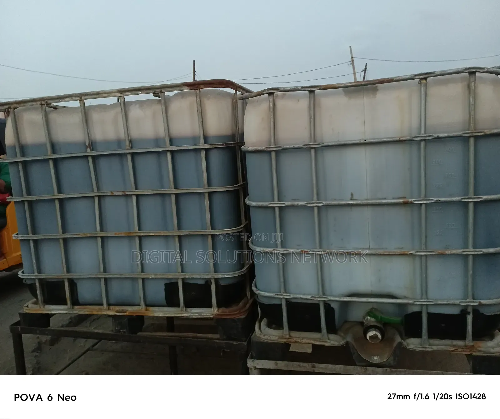 Ibc Tank 1000 Litres For Fish Bond