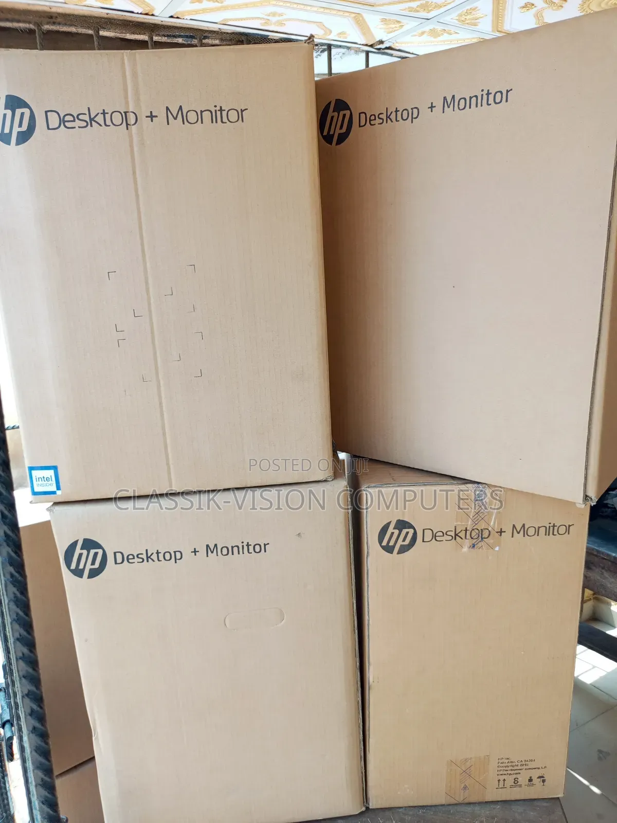 New Desktop Computer HP 8GB Intel Core I5 HDD 500GB