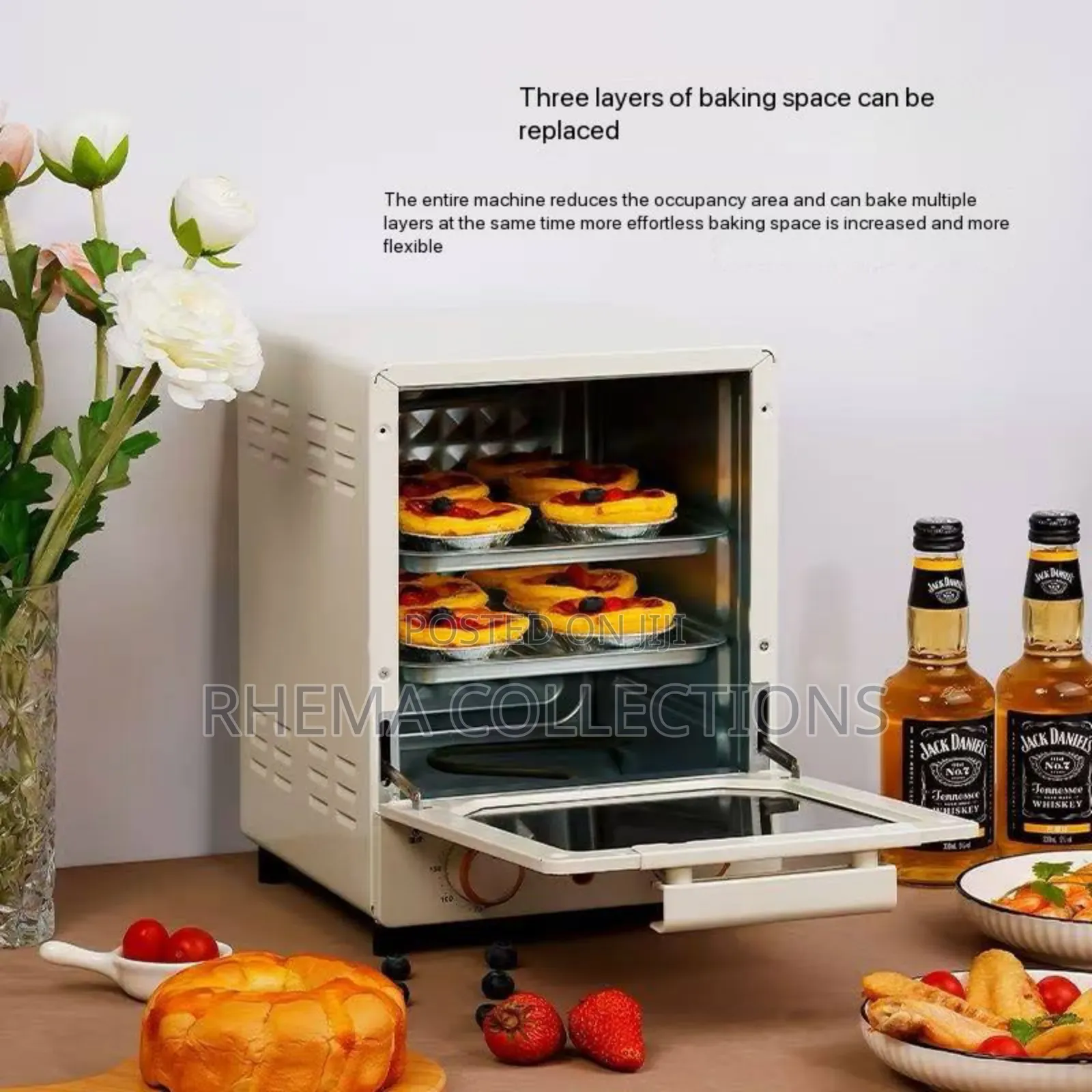 15l 3layers Multifunctional Oven - Hamie Brand
