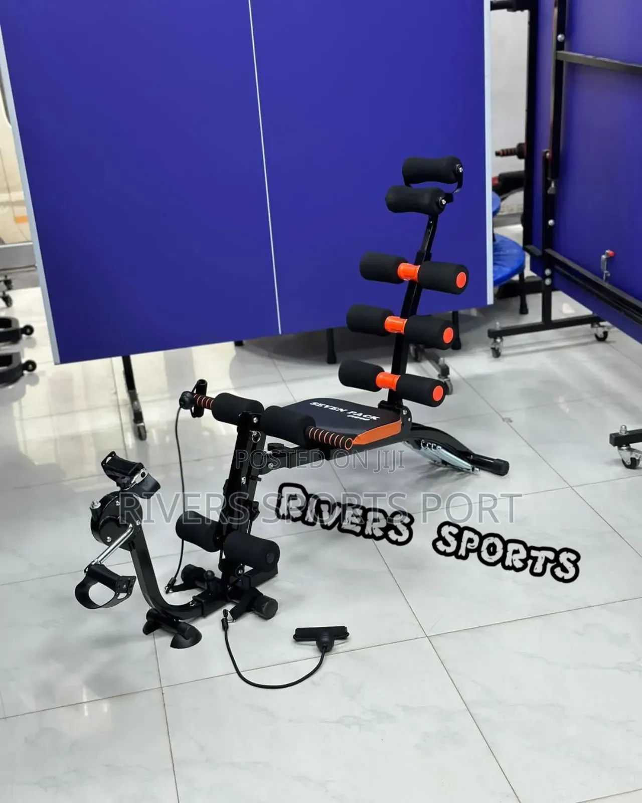 200kg Six Pack Care/Wonder Core With Pedals, Resistance Band