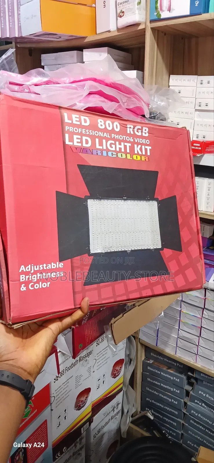 Led800 RGB Ledlight With Remote and Full Accessories