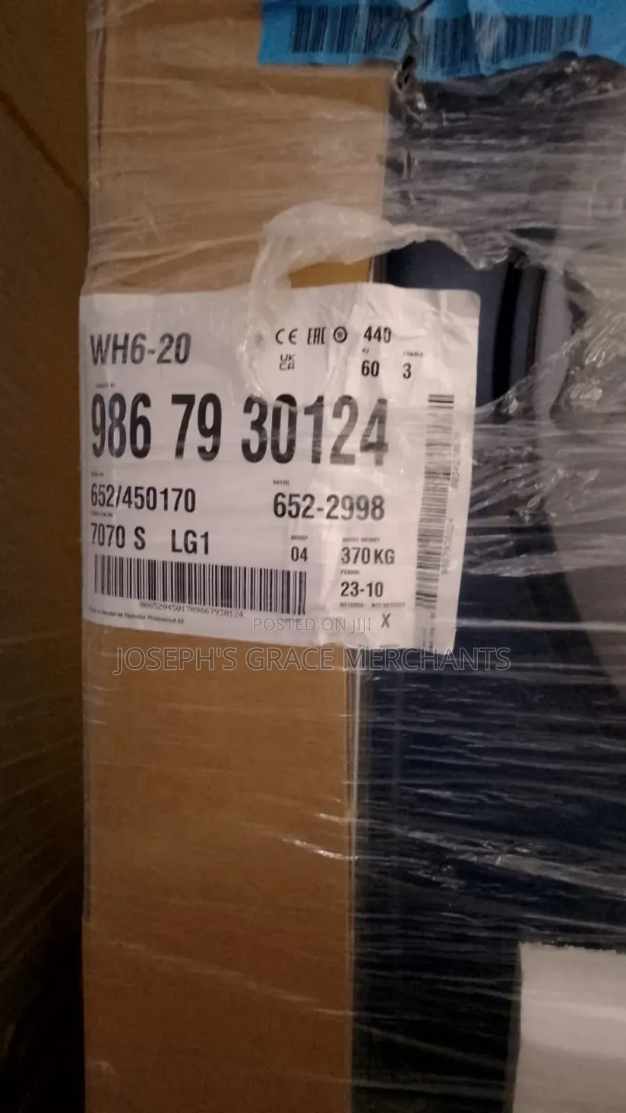 20kg Electrolux Industrial Washing Machine (60hz)