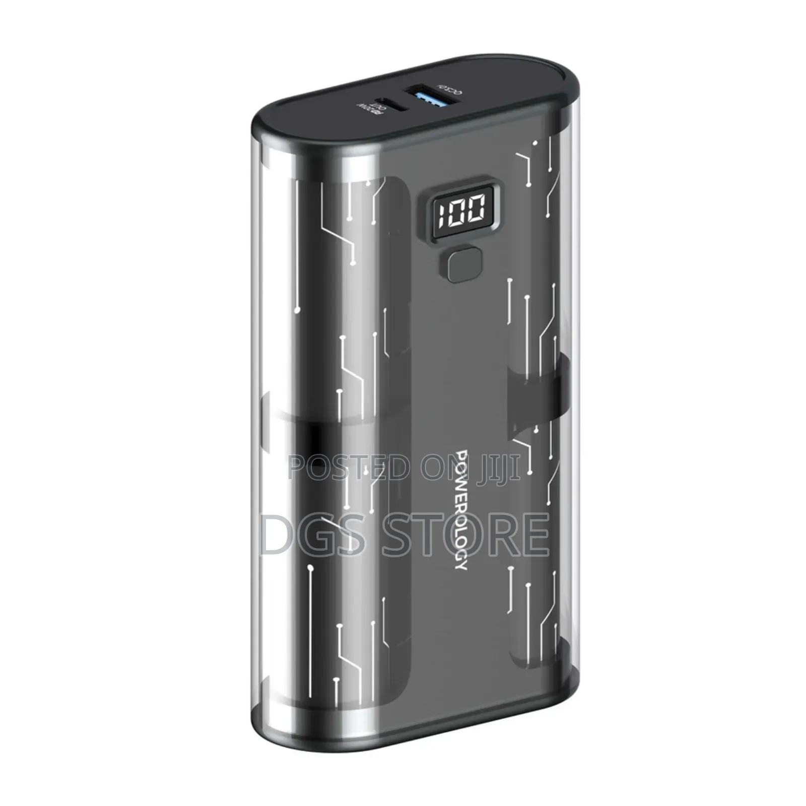 Powerology PD 20w 20,000mah Crystalline Series Power Bank