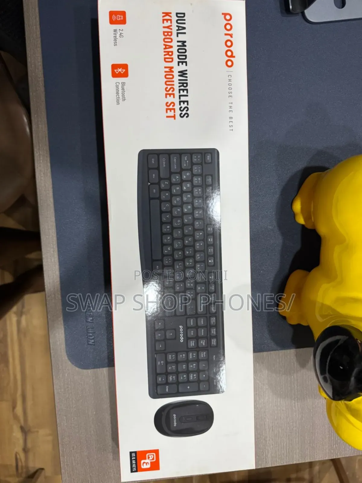 Dual Mode Wireless Keyboard Mouse Set