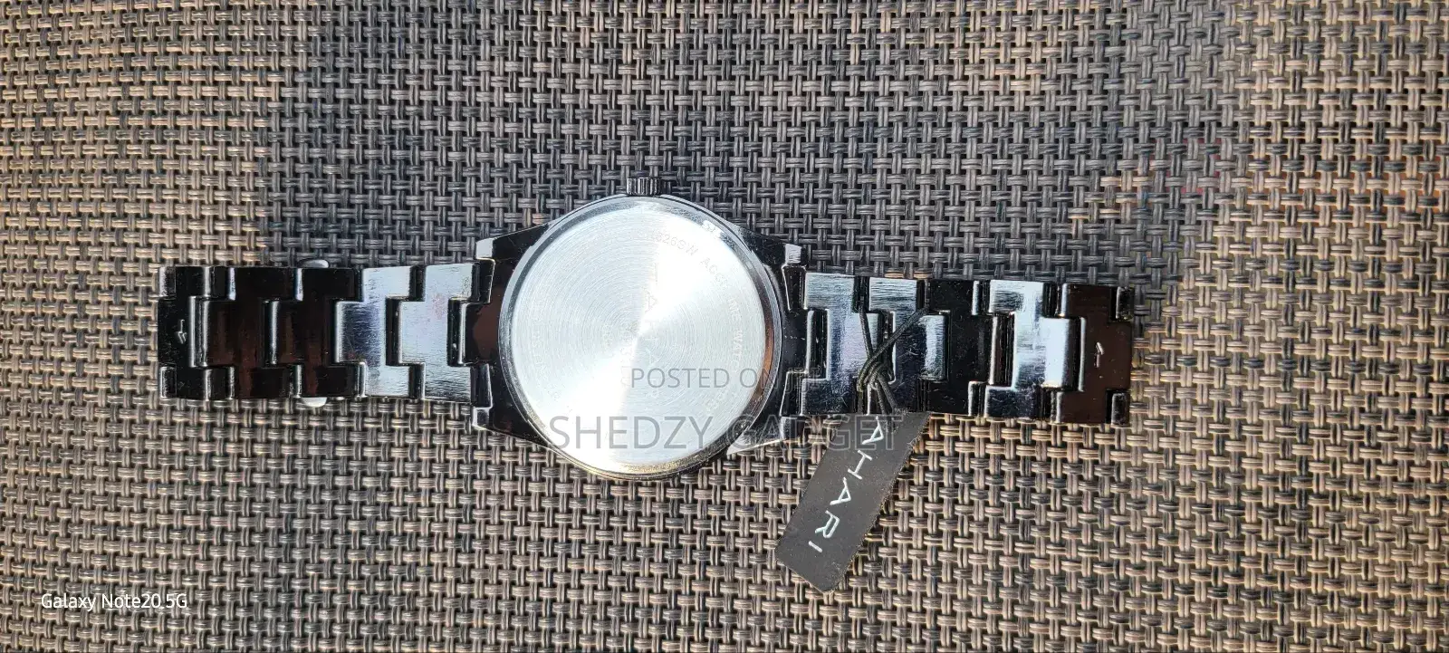 Tahari Watch With Metal-Link Band