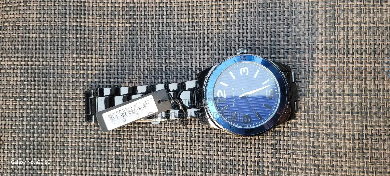 Tahari Watch With Metal-Link Band