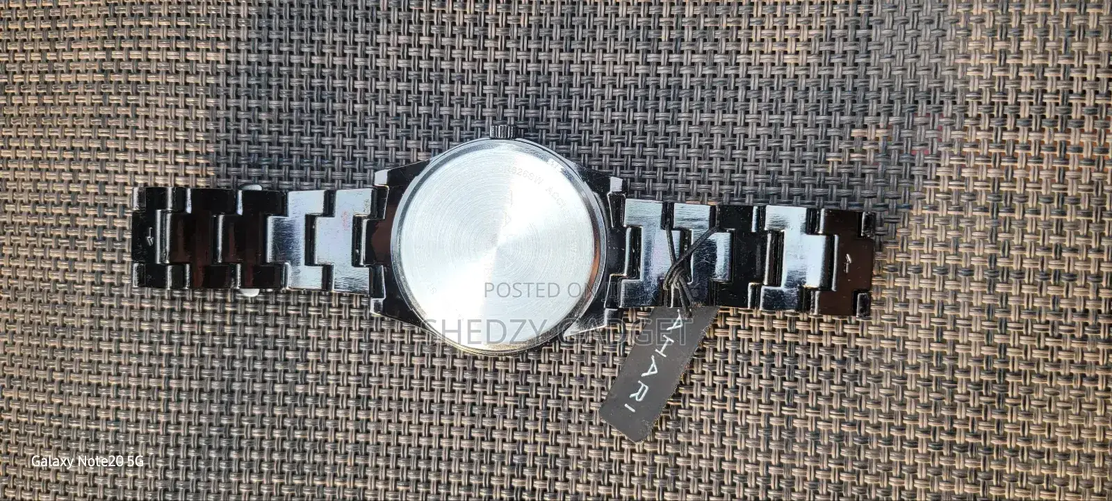 Tahari Watch With Metal-Link Band