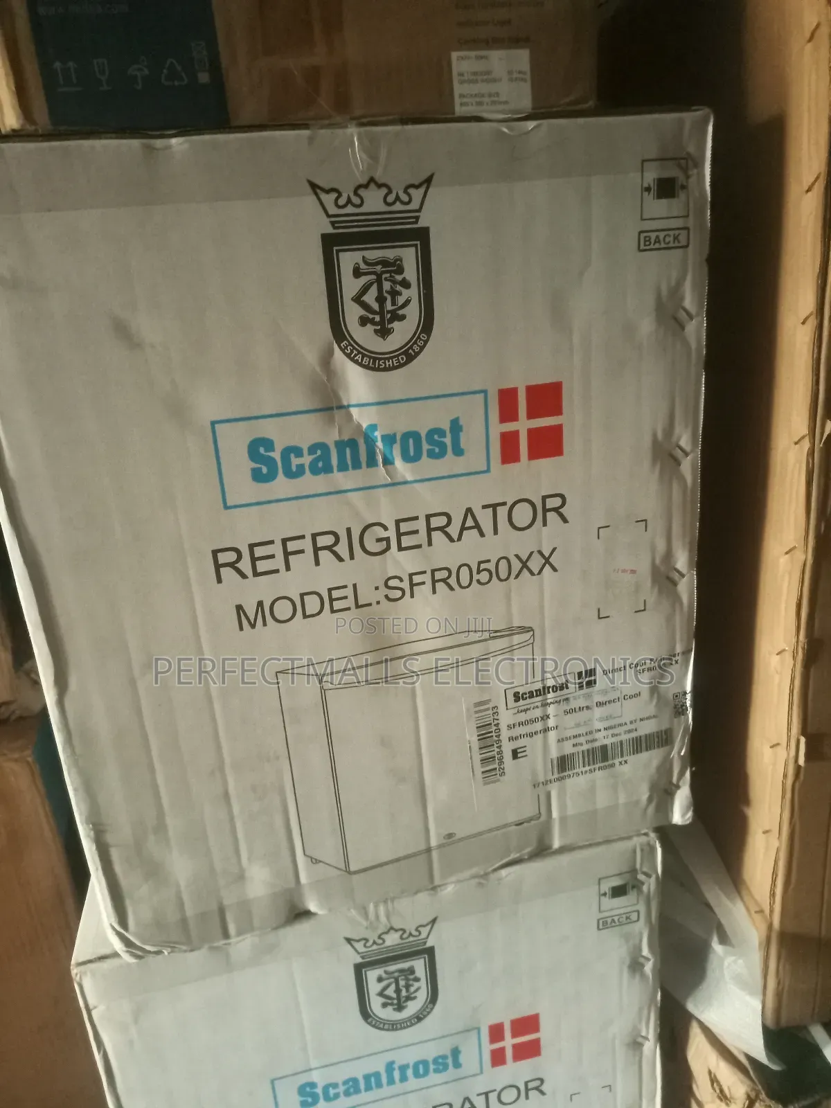 Scanfrost Direct Cool Bedside Fridge Sfr050xx
